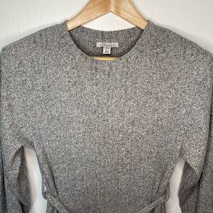Heathered Grey Topshop Sweater Dress